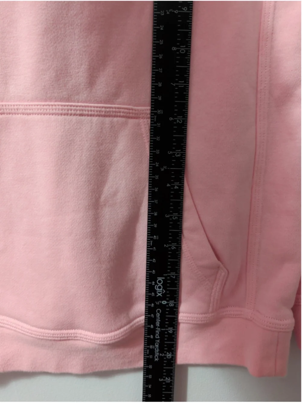 Nike Girls Performance Fleece Pullover Hoodie Size Small Pink Embroidered